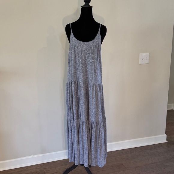 Z Supply Heathered Gray Maxi Dress - Picture 1 of 1